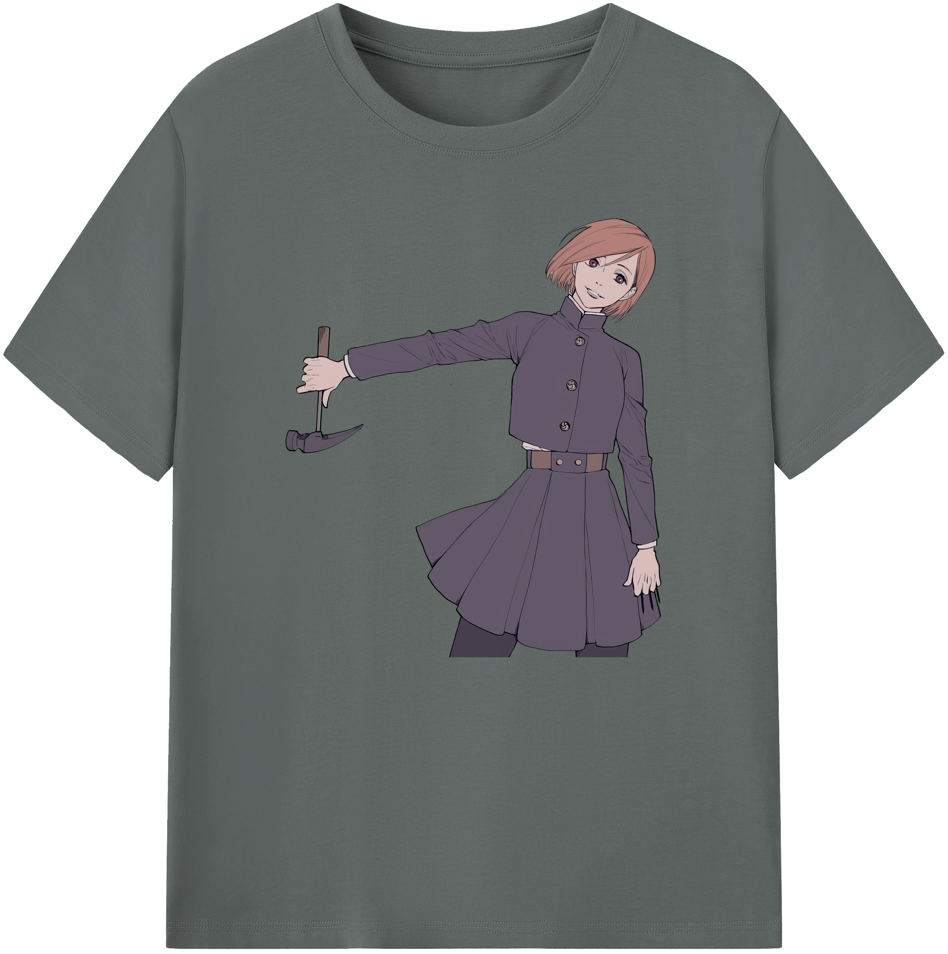 （画像用） 呪術廻戦 Jujutsu Kaisen 綿100％ メンズ半袖Tシャツ｜肌触りやわらか＆通気性